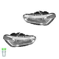 Hauptscheinwerfer-Set links rechts VALEO IAM-Expertise...