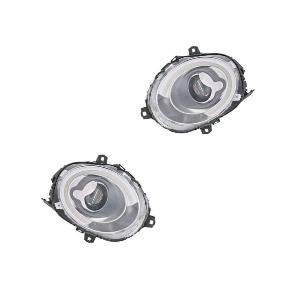 Headlight Set left right VALEO IAM-Expertise for e.g. MINI MINI