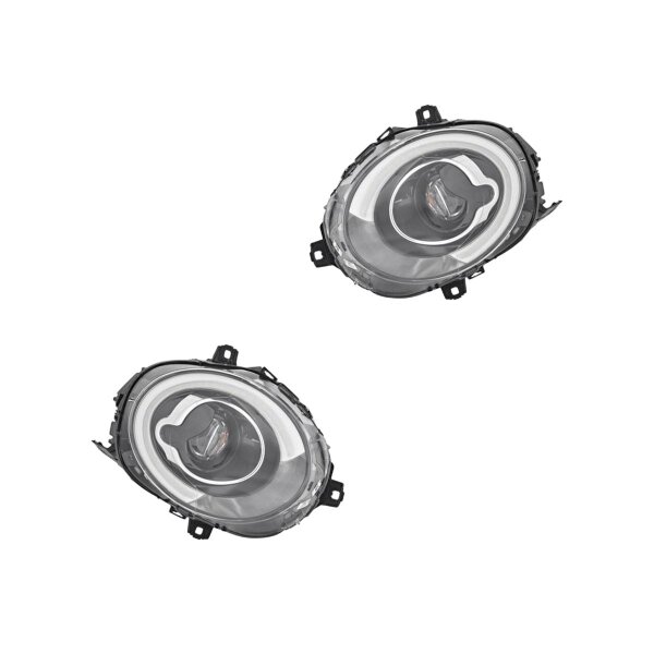 Headlight Set left right VALEO IAM-Expertise for e.g. MINI MINI