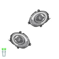 Headlight Set left right VALEO IAM-Expertise for e.g....