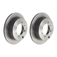 2 brake discs full Ø 262 mm 10 mm BREMBO for e.g....