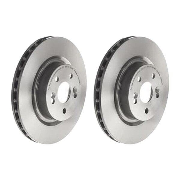 2 brake discs ventilated Ø 312 mm 28 mm BREMBO for RENAULT MEGANE and others