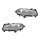 Headlight Set left right W5W Halogen VALEO for e.g. RENAULT MEGANE