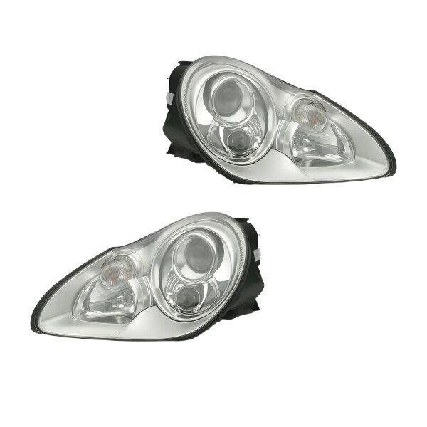 Hauptscheinwerfer-Set links rechts H6W Bi-Xenon VALEO für PORSCHE CAYENNE