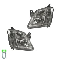 Hauptscheinwerfer-Set links rechts W5W Halogen elektrisch...