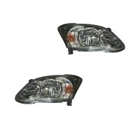 Headlight Set left right W5W Halogen VALEO suitable for...