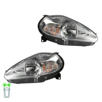 Headlight Set left right W5W halogen VALEO suitable for...