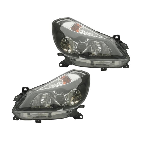 Hauptscheinwerfer-Set links rechts H7 Halogen VALEO für u.a. RENAULT CLIO