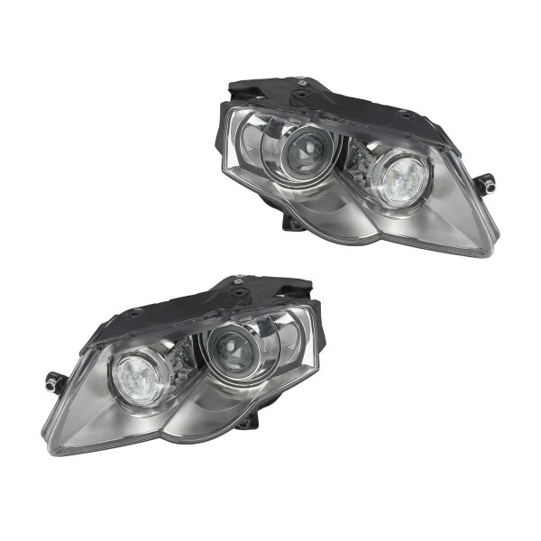 Headlight Set left right W5W Xenon electric VALEO for e.g. VW PASSAT