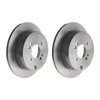 2 Bremsscheiben voll Ø 262 mm 10 mm beschichtet...