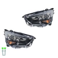 Hauptscheinwerfer-Set links rechts W21/5W Halogen VALEO...