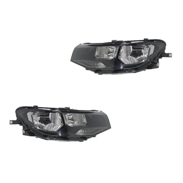 Headlight Set left right WY21W halogen electric VALEO for VW T-CROSS