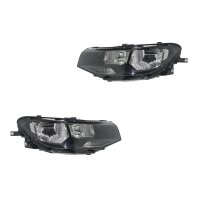 Headlight Set left right WY21W halogen electric VALEO for...