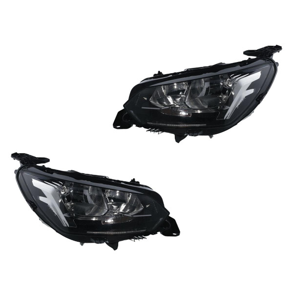 Headlight Set left right VALEO IAM-Expertise for e.g. PEUGEOT 2008