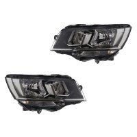 Headlight Set left right WY21W Halogen VALEO for e.g. VW...
