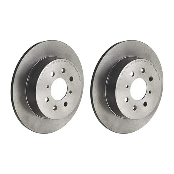 2 Bremsscheiben voll Ø 260 mm 9 mm beschichtet BREMBO für u.a. HONDA CIVIC