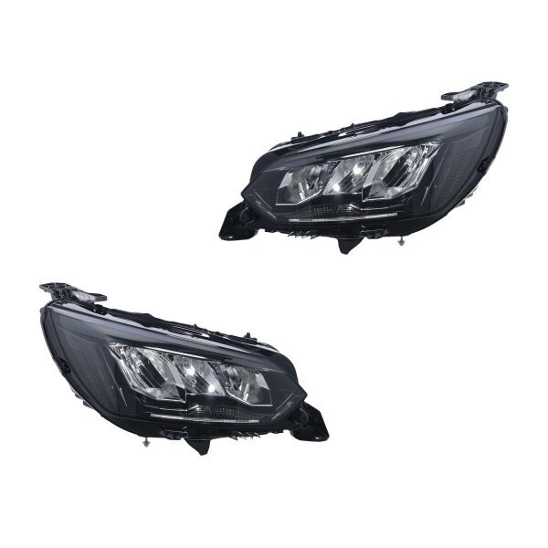 Hauptscheinwerfer-Set links rechts PY21W VALEO für u.a. PEUGEOT 2008