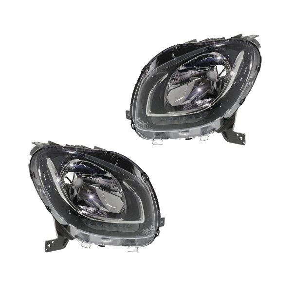 Hauptscheinwerfer-Set links rechts H4 Halogen VALEO für u.a. SMART FORTWO