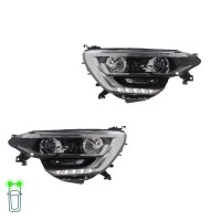 Headlight Set left right VALEO IAM-Expertise for RENAULT...