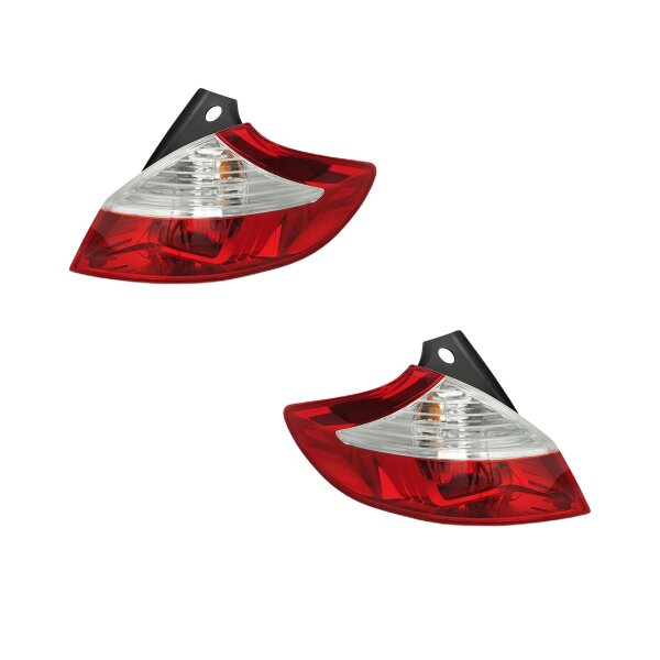 Rear Light Set left right with Bulbs VALEO for e.g. RENAULT MEGANE