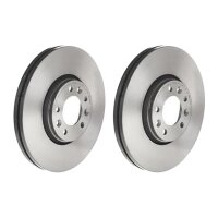 2 brake discs ventilated Ø 304 mm 28 mm BREMBO for...
