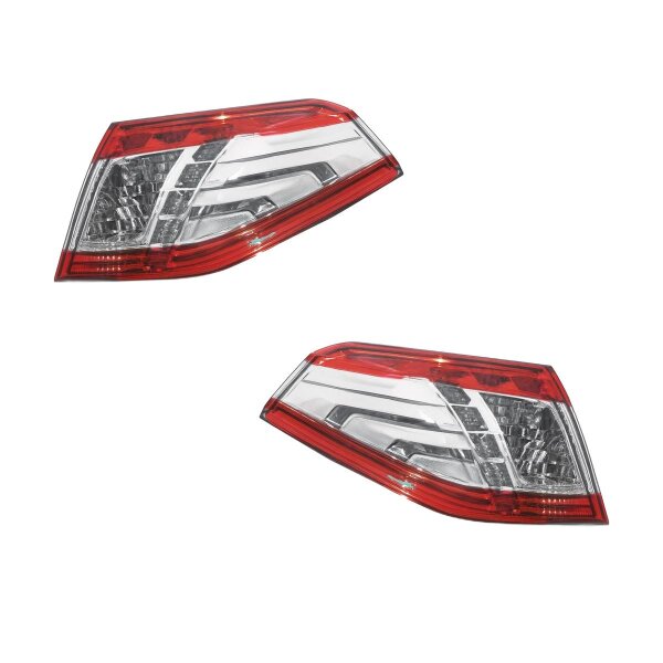 Rear Light Set left right LED with Bulbs VALEO suitable for PEUGEOT 508