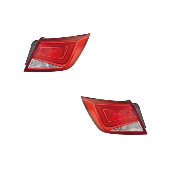 Rückleuchten-Set links rechts LED ohne Glühlampen VALEO für SEAT LEON