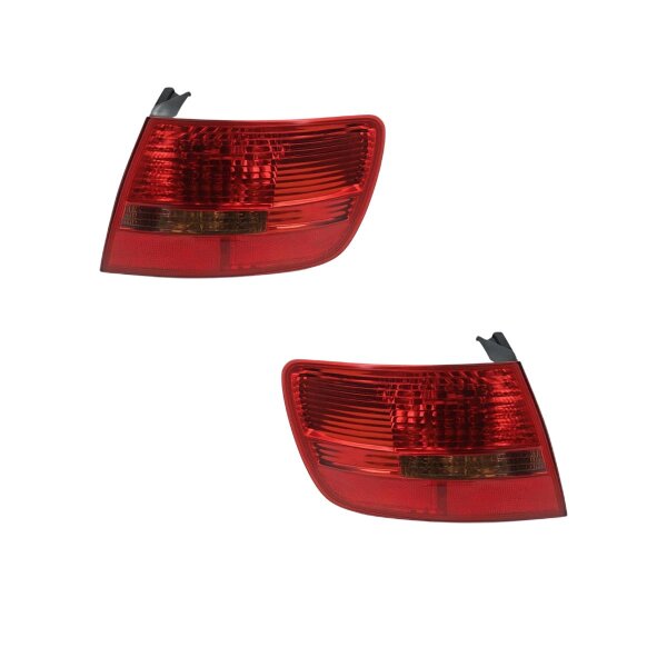 Rear Light Set left right with Bulbs VALEO suitable for e.g. AUDI A6