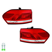 Rear Light Set left right with Bulbs VALEO suitable for...