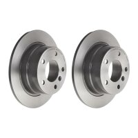 2 brake discs full Ø 272 mm 10 mm coated BREMBO...