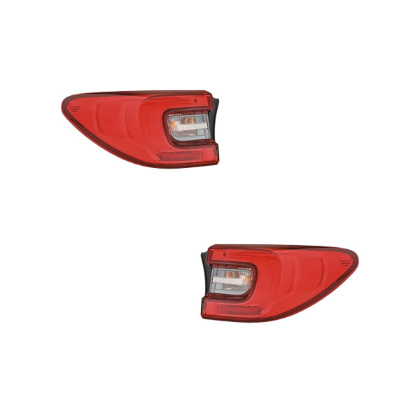 Rückleuchten-Set links rechts LED mit Glühlampen VALEO für RENAULT KADJAR