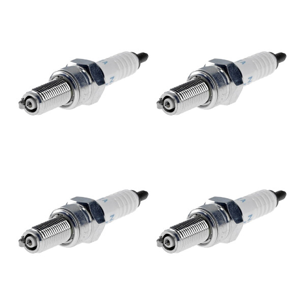 4 Spark Plugs with flat seal seat NGK aftermarket...