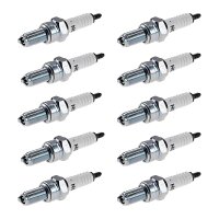 10 Spark Plugs with flat seal seat NGK aftermarket expertise for FERRARI F40
