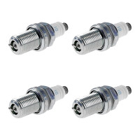 4 Spark Plugs with flat seal seat NGK aftermarket...