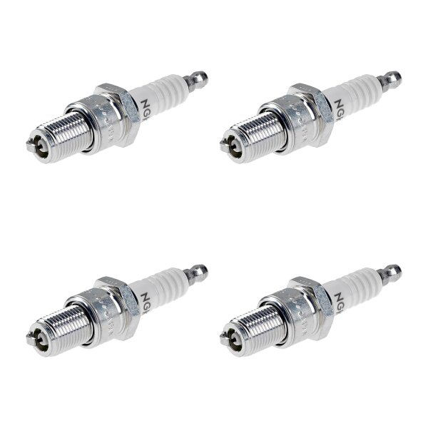 4 Spark Plugs with flat seal seat NGK suitable for TOYOTA...