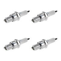 4 Spark Plugs with flat seal seat NGK suitable for YAMAHA and others