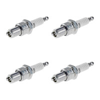4 Spark Plugs with flat seal seat NGK aftermarket...
