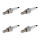 4 Spark Plugs with flat seal seat NGK suitable for SUZUKI and others