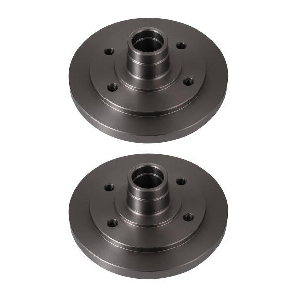 2 Bremsscheiben Vorderachse voll Ø 45,2 mm 16 mm VALEO für u.a. VW TRANSPORTER