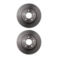 2 Bremsscheiben Vorderachse belüftet Ø 75 mm...