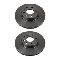 2 Brake Discs front axle ventilated Ø 79 mm 30 mm...