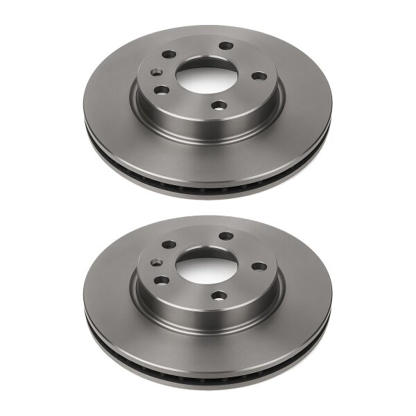 2 Brake Discs front ventilated Ø 67 mm 28 mm VALEO for e.g. MERCEDES-BENZ VITO