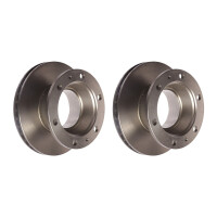2 Brake Discs front ventilated Ø 165 mm 30 mm...