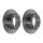 2 Brake Discs rear ventilated Ø 150 mm 22 mm VALEO for e.g. RENAULT TRUCKS