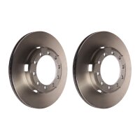 2 Bremsscheiben Vorderachse belüftet Ø 159,2...