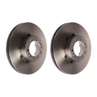 2 Bremsscheiben Vorderachse belüftet Ø 95 mm...