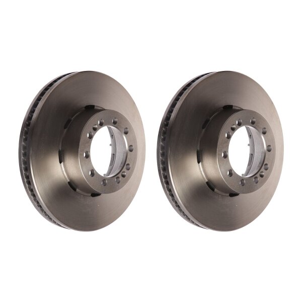 2 Bremsscheiben Hinterachse belüftet Ø 117 mm 45 mm VALEO für RENAULT TRUCKS