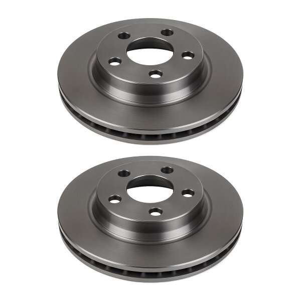 2 Brake Discs rear ventilated Ø 85 mm 28 mm VALEO for e.g. PORSCHE CAYENNE