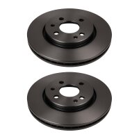 2 Bremsscheiben Vorderachse belüftet Ø 61 mm...