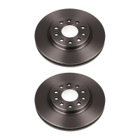 2 Brake Discs front ventilated Ø 70 mm 28 mm VALEO...